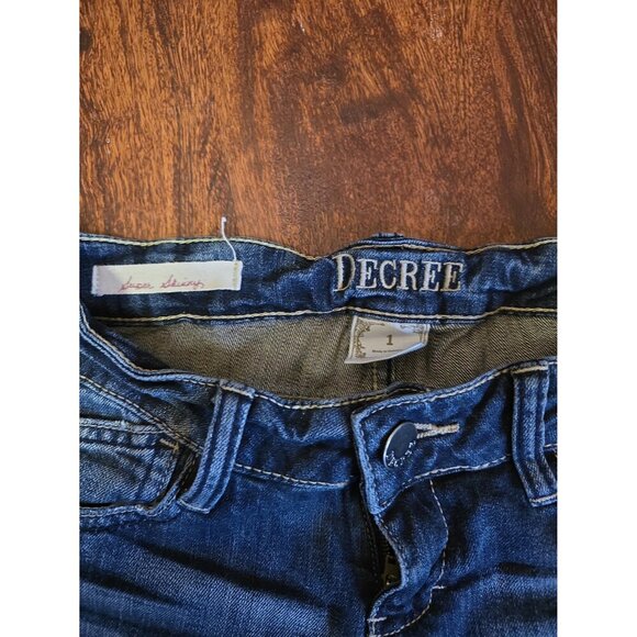 Decree Super Skinny Jeans size 1 - Picture 4 of 5